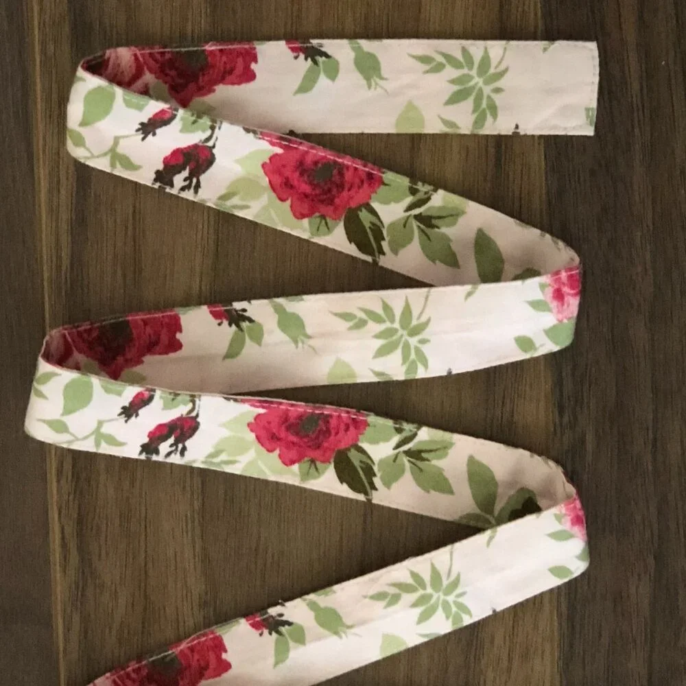 Gymboree ~ Teacher's Pet / Rose Floral ~ Fabric Belt {35